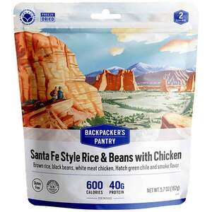 Backpacker's Pantry Santa Fe Style Rice and Beans with Chicken - 2 Servings