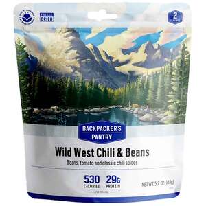 Backpacker's Pantry Wild West Chili and Beans -  2 Servings