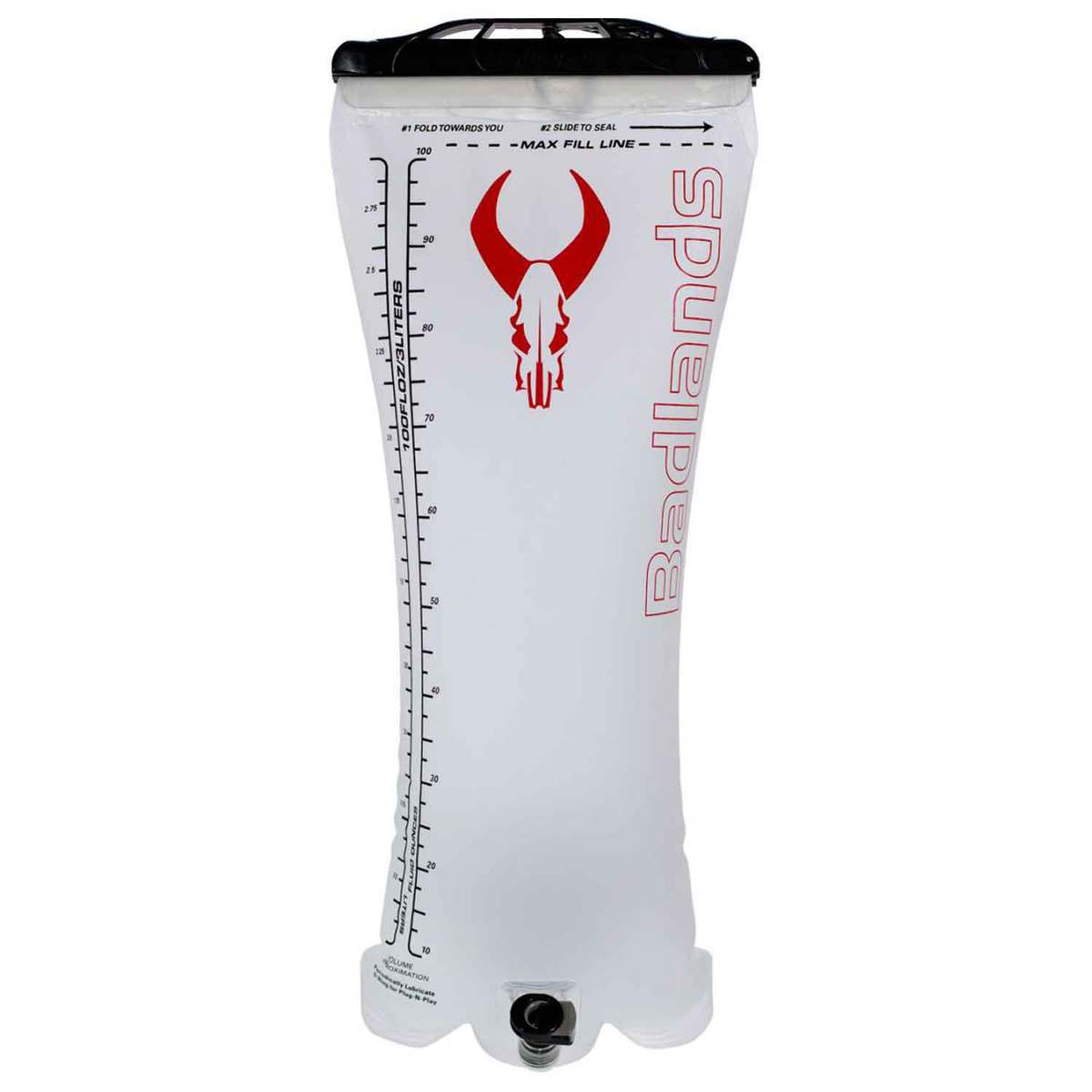 Badlands Water Reservior - 3 Liter - Clear Badlands Water Reservior - 3 Liter - Clear