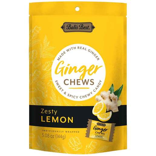 Bali's Best Lemon Ginger Chews - 5.08oz - Bali's Best