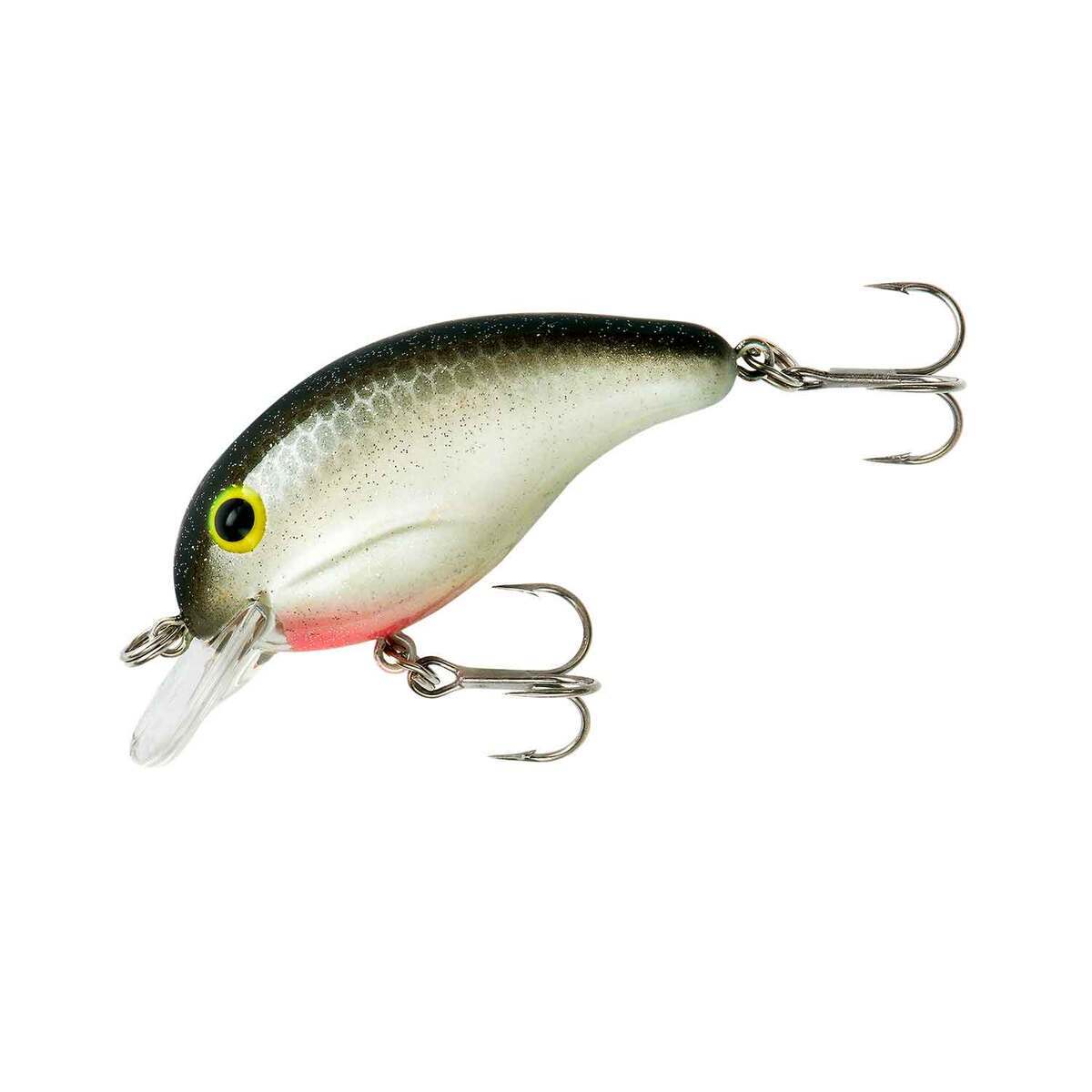 Bandit 100 Series Shallow Diving Crankbait - Silver Minnow, 1/4oz, 2-5ft - Silver Minnow Bandit 100 Series Shallow Diving Crankbait - Silver Minnow, 1/4oz, 2-5ft - Silver Minnow