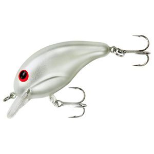 Bandit Series 100 Shallow Diving Crankbait - Pearl/Red Eye, 1/4oz, 2in