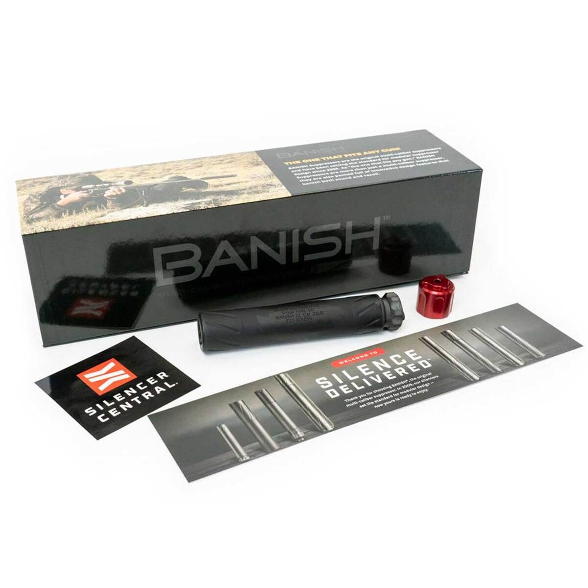 Banish 22 Suppressor - Black Banish 22 Suppressor - Black