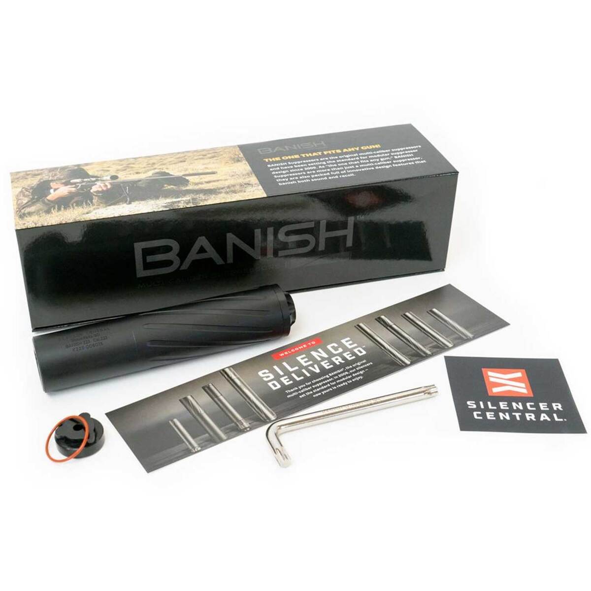 Banish 223 Suppressor - Black Banish 223 Suppressor - Black