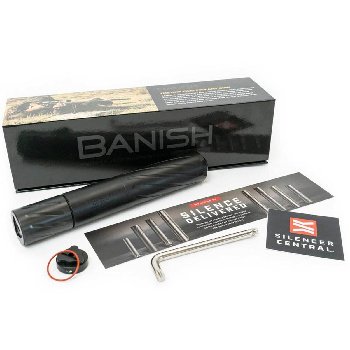 Banish 30 Suppressor - Black Banish 30 Suppressor - Black
