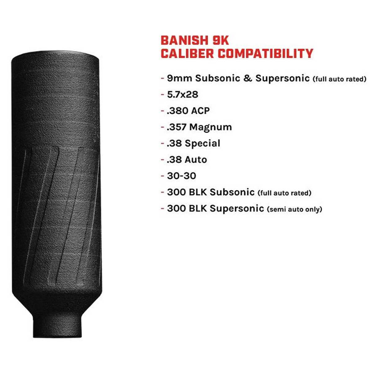 Banish 9K Suppressor Banish 9K Suppressor