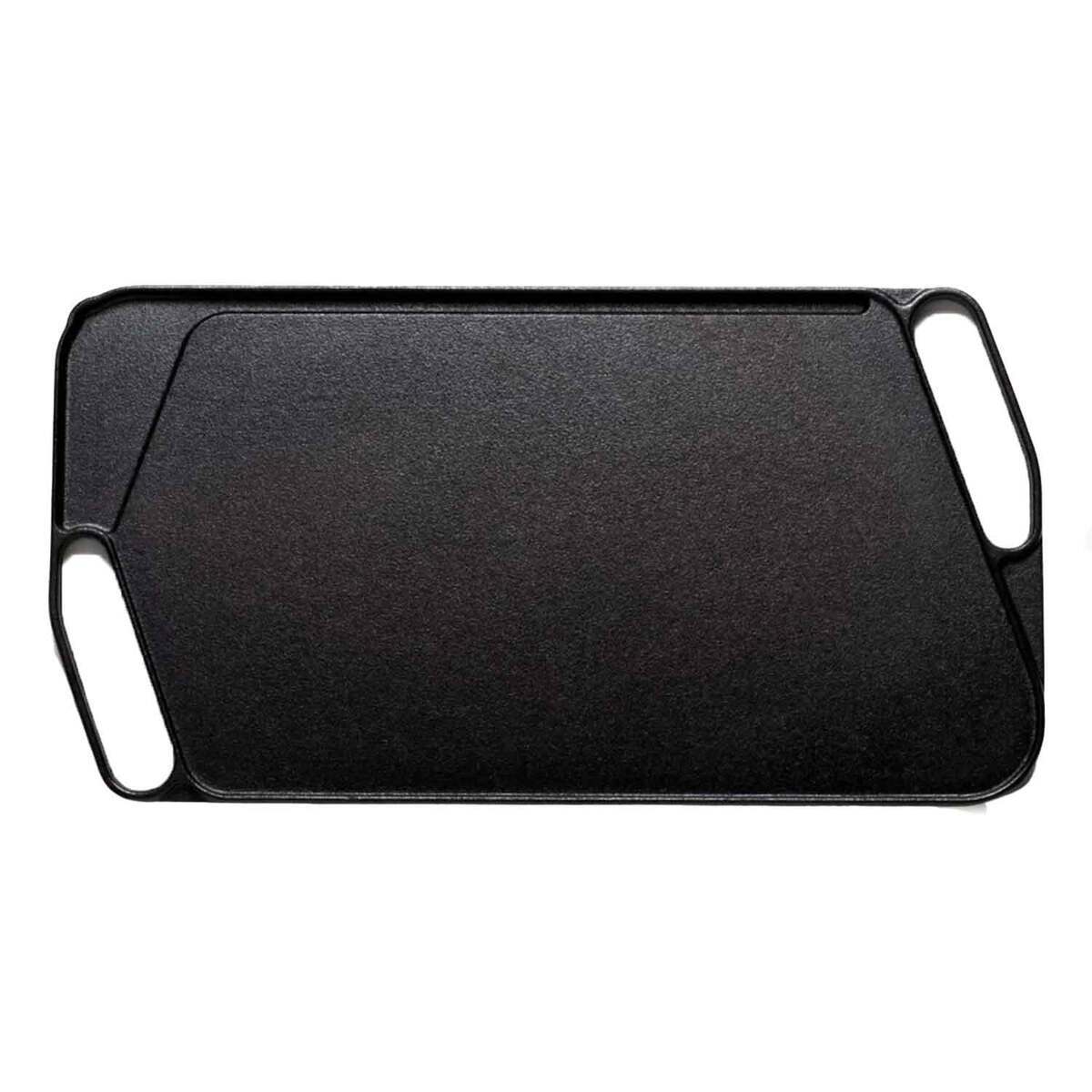 Barebones Cast Iron Grill Pan & Griddle - Black Barebones Cast Iron Grill Pan & Griddle - Black