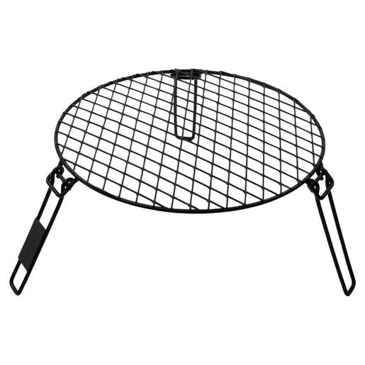 Barebones Circular Fire Pit Grill Grate - Black - Barebones