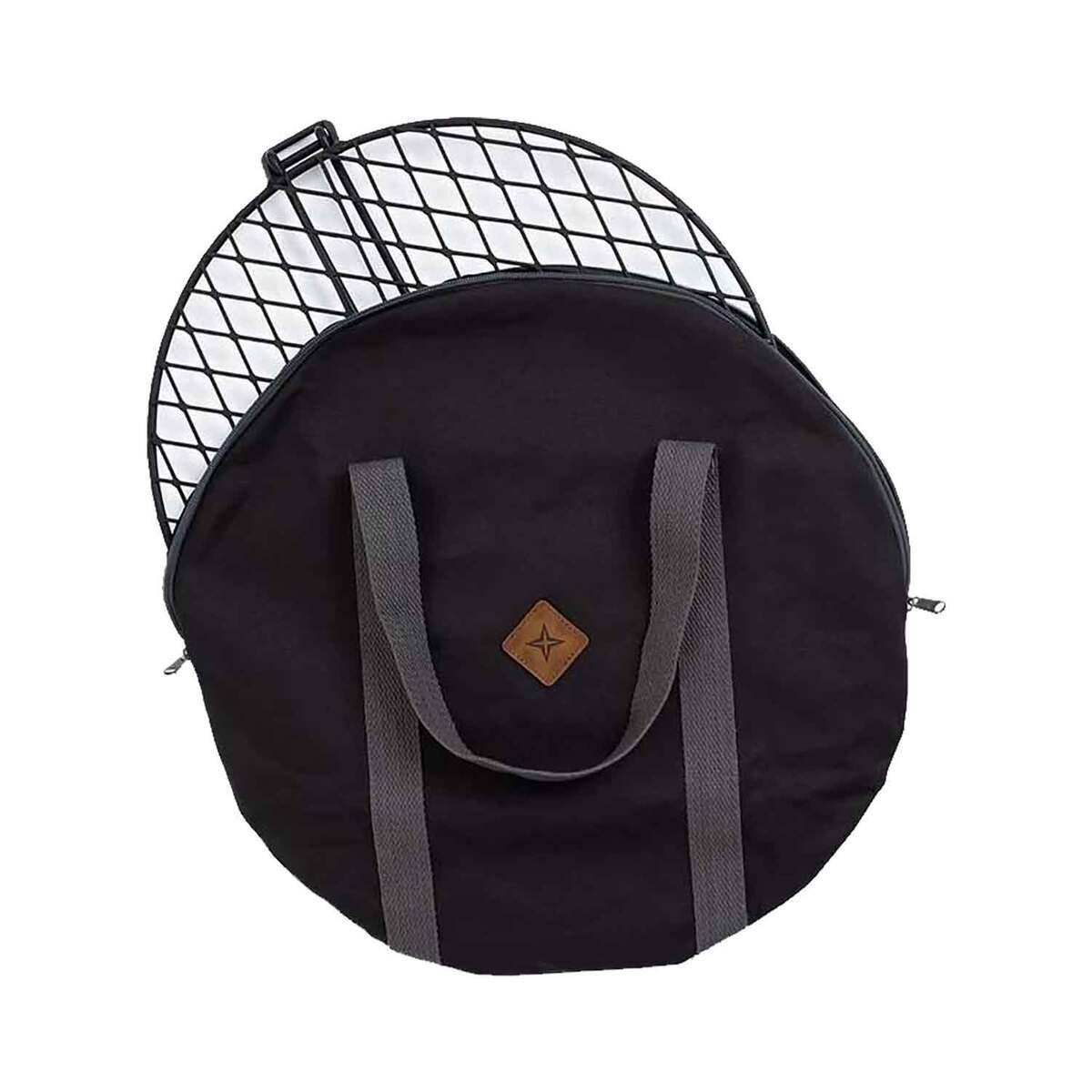 Barebones Circular Fire Pit Grill Grate Carry Bag - Black Barebones Circular Fire Pit Grill Grate Carry Bag - Black