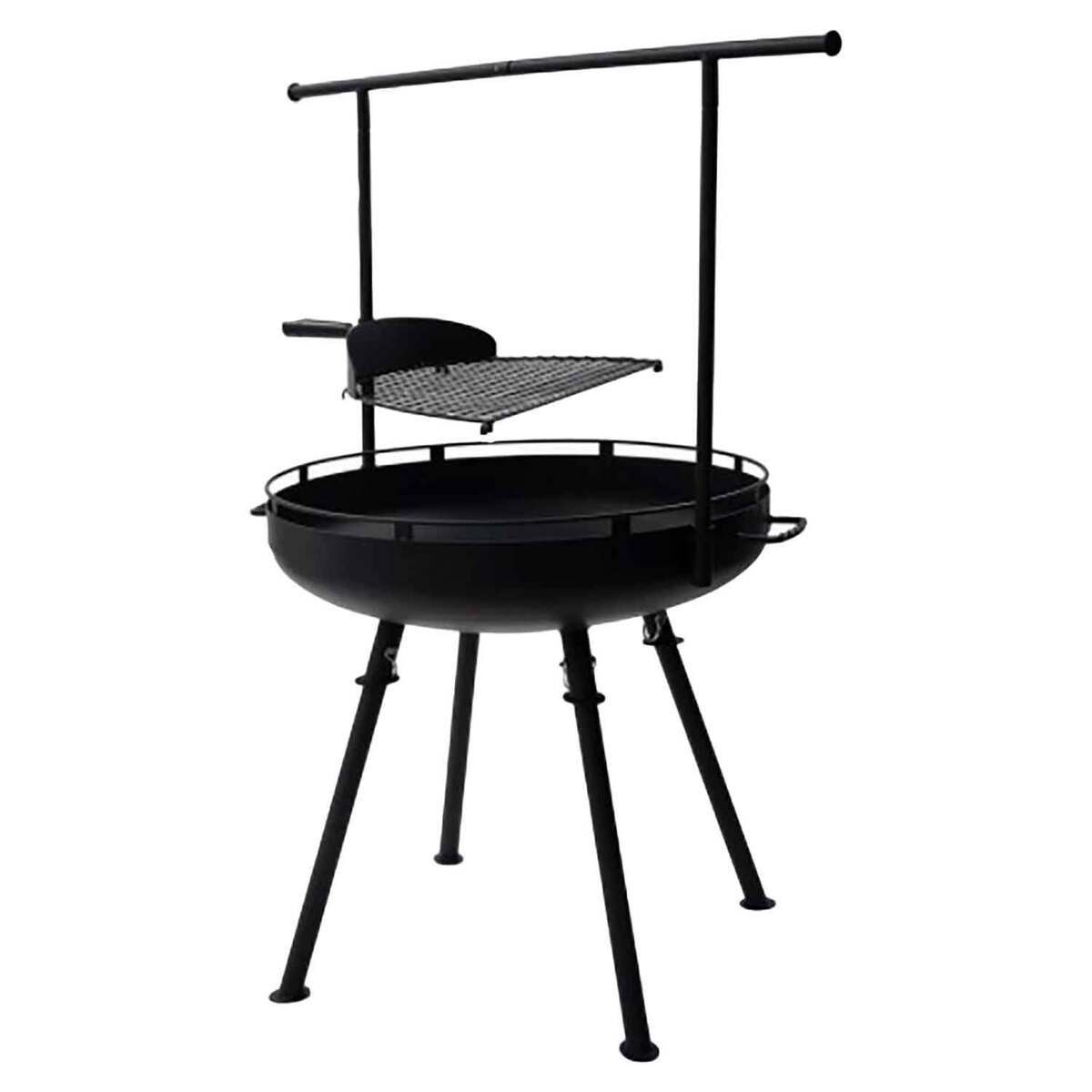 Barebones Cowboy Fire Pit Grill - Black Barebones Cowboy Fire Pit Grill - Black