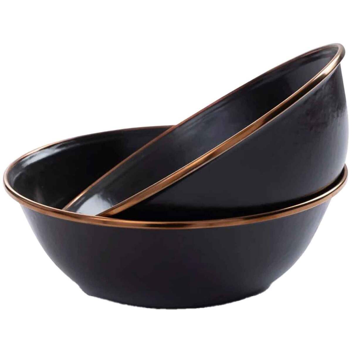 Barebones Enamel Bowl Set Barebones Enamel Bowl Set