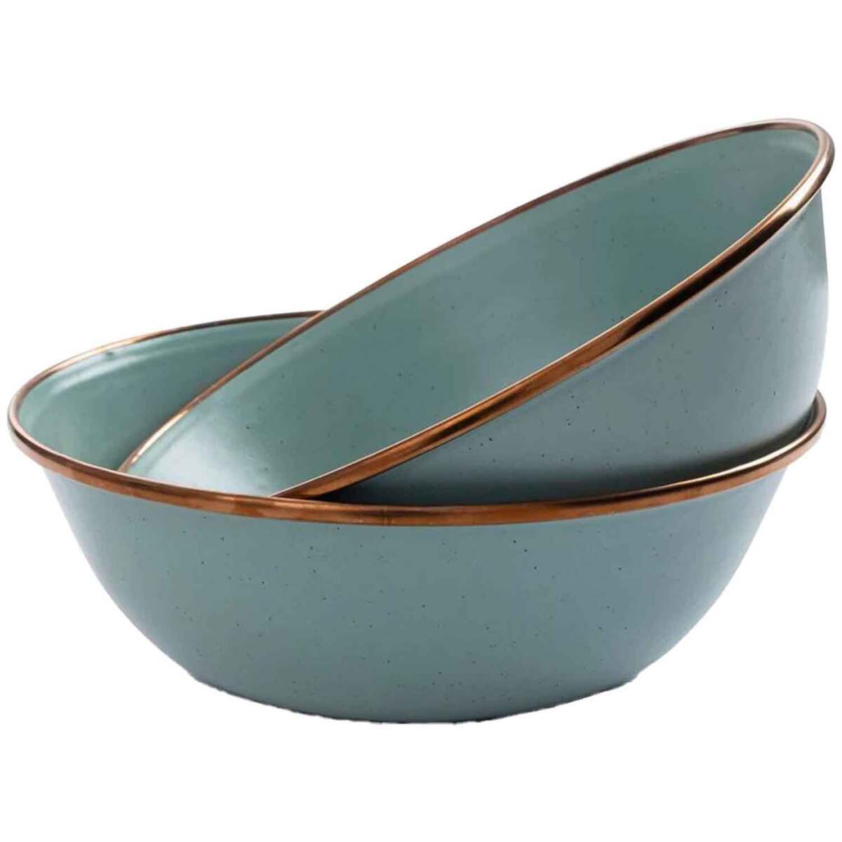 Barebones Enamel Bowl Set Barebones Enamel Bowl Set