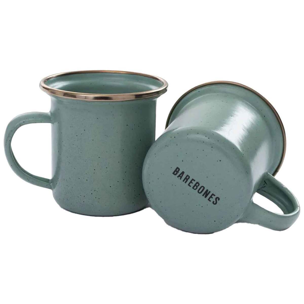 Barebones Enamel Espresso Cup Set Barebones Enamel Espresso Cup Set