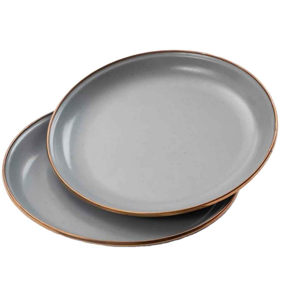 Barebones Enamel Salad Plate Set Barebones Enamel Salad Plate Set