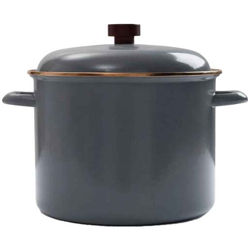 Barebones Enamel Stock Pot - Eggshell - Barebones