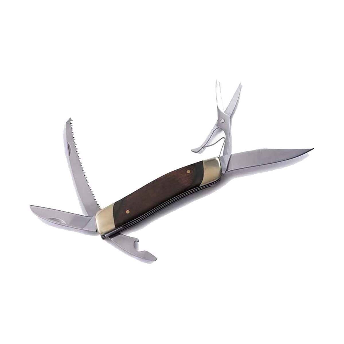 Barebones NoBox Pocket Knife Multi-Tool - Natural Wood - Natural Wood Barebones NoBox Pocket Knife Multi-Tool - Natural Wood - Natural Wood