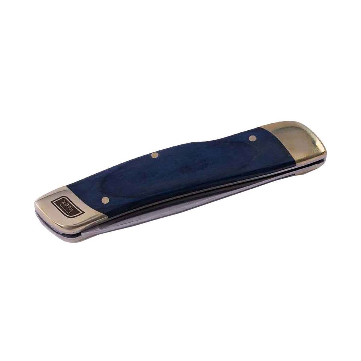 Barebones NoBox 4 inch Folding Knife - Blue Barebones NoBox 4 inch Folding Knife - Blue