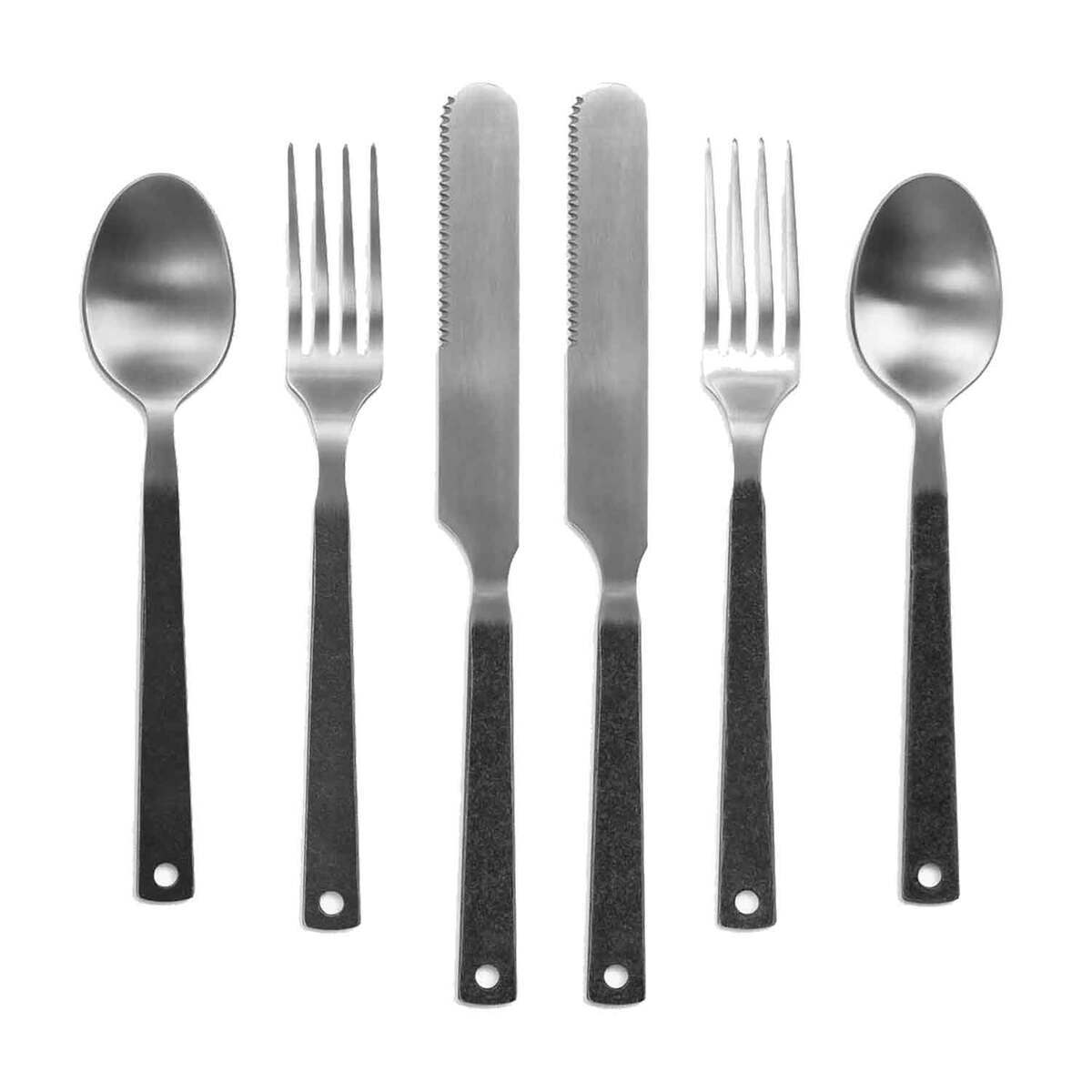 Barebones Cookware Set Barebones Polished Flatware 6 Piece Utensil Set | Sportsman's Warehouse
