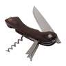 Barebones Provisions Corkscrew 4 inch Folding Knife - Brown