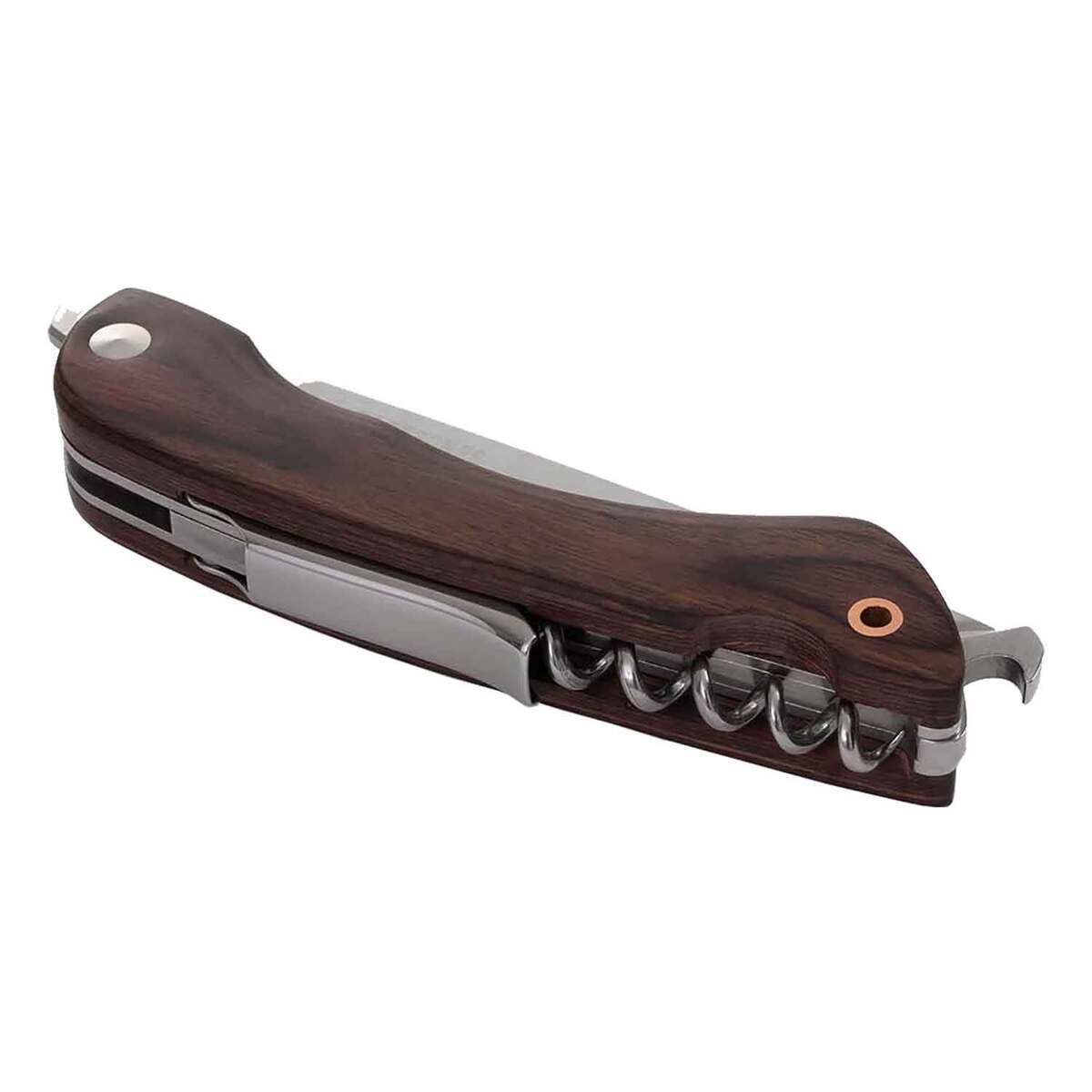 Barebones Provisions Corkscrew 4 inch Folding Knife - Brown Barebones Provisions Corkscrew 4 inch Folding Knife - Brown