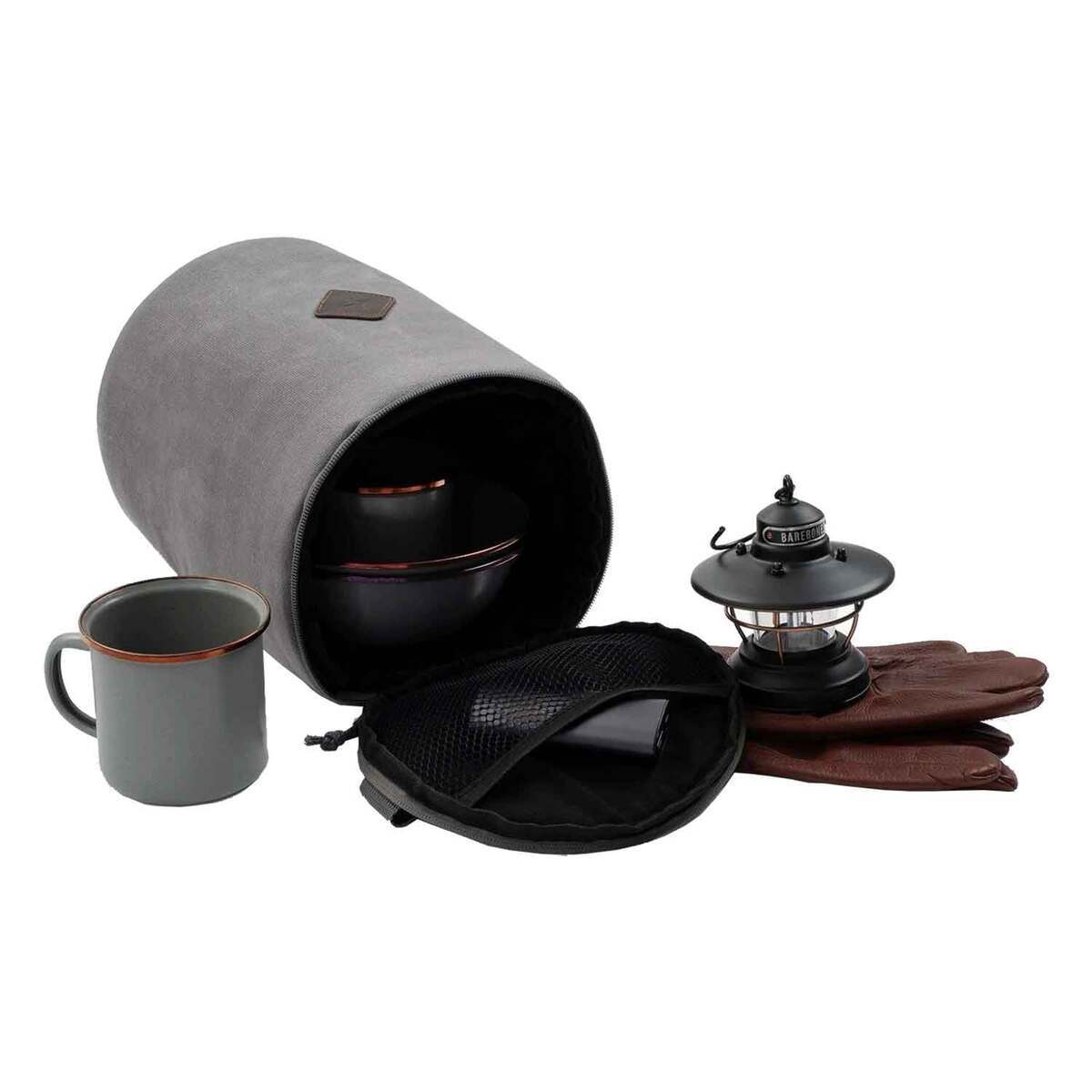Barebones Zippered Lantern Storage Bag - Grey Barebones Zippered Lantern Storage Bag - Grey
