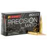 Barnes Bullets Precision Match 6mm Creedmoor 112Gr Rifle Ammo - 20 Rounds