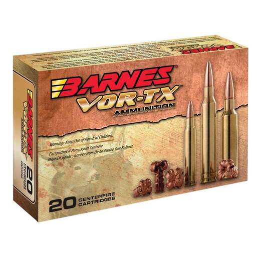 Barnes Bullets VOR-TX 450 Bushmaster 250gr TSXFB Rifle Ammo – 20 Rounds