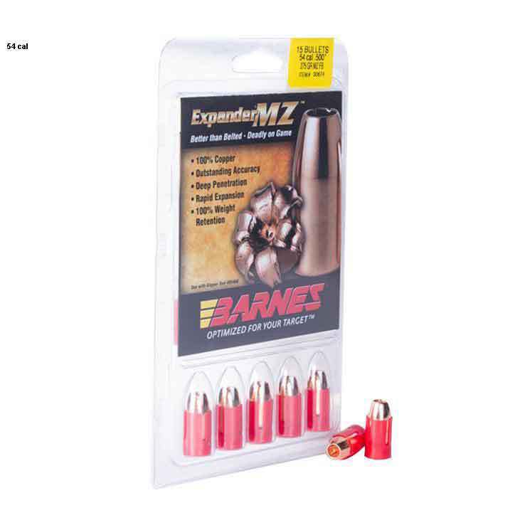 Barnes Expander MZ Muzzleloader Bullets Barnes Expander MZ Muzzleloader Bullets