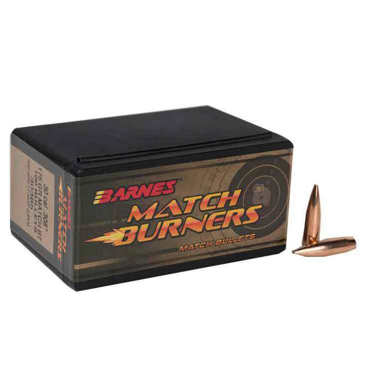 Bunner Bullets Barnes Match Burner Reloading Bullets | Sportsman's Warehouse
