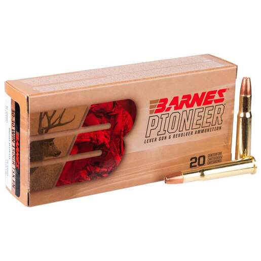 Barnes Pioneer 30-30 Winchester 150gr TSX FN Rifle Ammo Ammo - 20 Rounds 20 Rounds Ammo