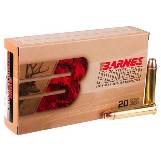 Barnes Pioneer 45-70 Government 300gr TSX FN Rifle Ammo Ammo - 20 Rounds 20 Rounds Ammo
