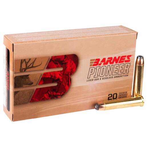 Barnes Pioneer 45-70 Government 400gr Barnes Original Rifle Ammo Ammo - 20 Rounds 20 Rounds Ammo