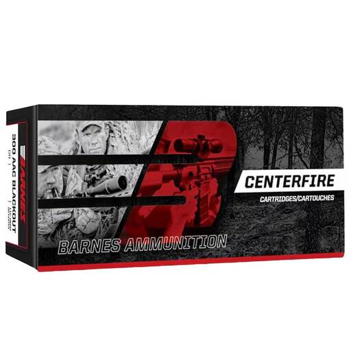 Barnes Sierra Varminter 300 AAC Blackout 115gr Jacketed Hollow Point Rifle Ammo Ammo - 125 Rounds 125 Rounds Ammo