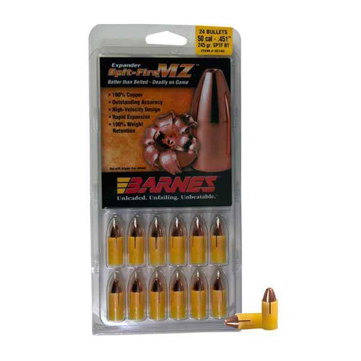 Barnes Spitfire MZ Muzzleloader Bullets Barnes Spitfire MZ Muzzleloader Bullets