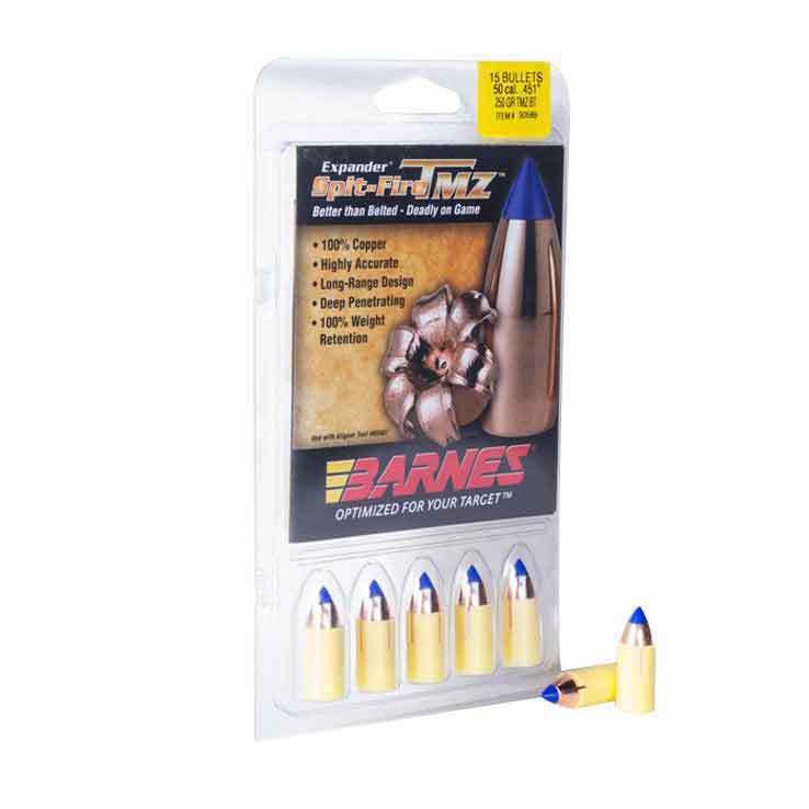 Barnes Spitfire Tipped MZ Muzzleloader Bullets Barnes Spitfire Tipped MZ Muzzleloader Bullets