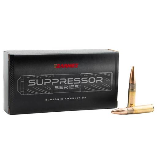 Barnes Suppressor Series 300 AAC Blackout 205gr JHP Rifle Ammo Ammo - 20 Rounds 20 Rounds Ammo