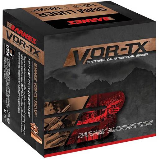 Barnes VOR-TX 10mm Auto 155gr Full Metal Jacket Centerfire Handgun Ammo Ammo - 20 Rounds 20 Rounds Ammo