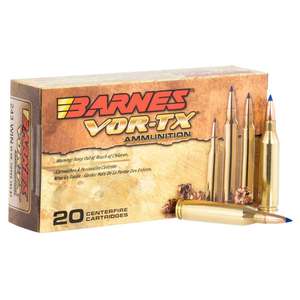 Barnes VOR-TX 243 Winchester 80gr TSX BT Rifle Ammo - 20 Rounds