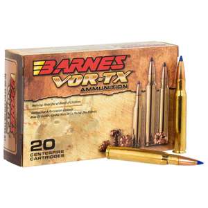 Barnes VOR-TX 30-06 Springfield 150gr TSX BT Rifle Ammo - 20 Rounds Barnes VOR-TX 30-06 Springfield 150gr TSX BT Rifle Ammo - 20 Rounds