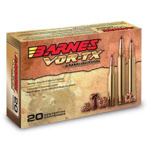 Barnes VOR-TX 300 Winchester Magnum 165gr TTSX BT Rifle Ammo - 20 Rounds