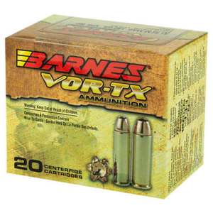 Barnes VOR-TX 41 Remington Magnum 180gr XPB Handgun Ammo - 20 Rounds