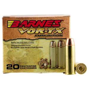 Barnes VOR-TX 44 Magnum 225gr XPB Handgun Ammo - 20 Rounds