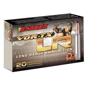 Barnes VOR-TX LR 270 Winchester 129gr LRX BT Rifle Ammo - 20 Rounds