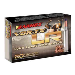 Barnes VOR-TX LR 300 Winchester Magnum 190gr LRX BT Rifle Ammo - 20 Rounds