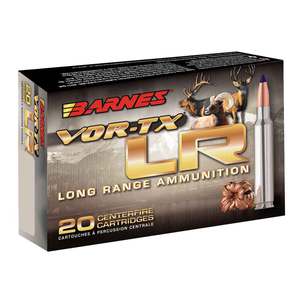 Barnes VOR-TX LR 300 Winchester Magnum 190gr LRX BT Rifle Ammo - 20 Rounds Barnes VOR-TX LR 300 Winchester Magnum 190gr LRX BT Rifle Ammo - 20 Rounds