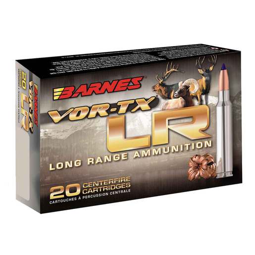 Barnes VOR-TX LR 300 Winchester Magnum 190gr LRX BT Rifle Ammo Ammo - 20 Rounds 20 Rounds Ammo