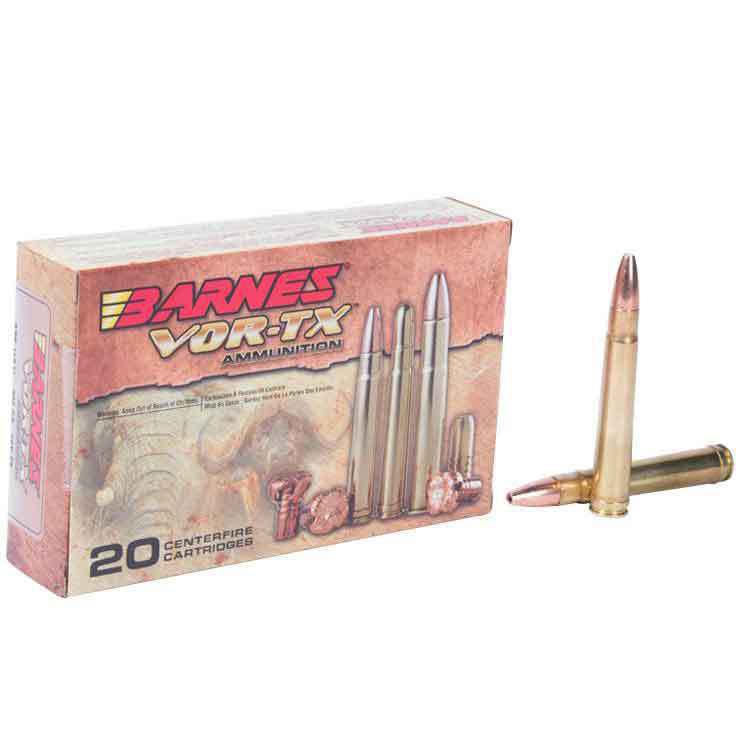 Barnes Vor-Tx Safari 375 H&H Magnum 300gr TSX Rifle Ammo - 20 Rounds Barnes Vor-Tx Safari 375 H&H Magnum 300gr TSX Rifle Ammo - 20 Rounds