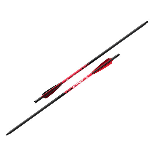 Barnett Crossbows Demun Storm Hyperbolt C10 Carbon Bolt - 6 Pack - Red