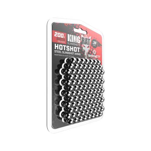 Barnett Hotshot 38 Caliber Steel Slingshot Ammo – 200 Rounds