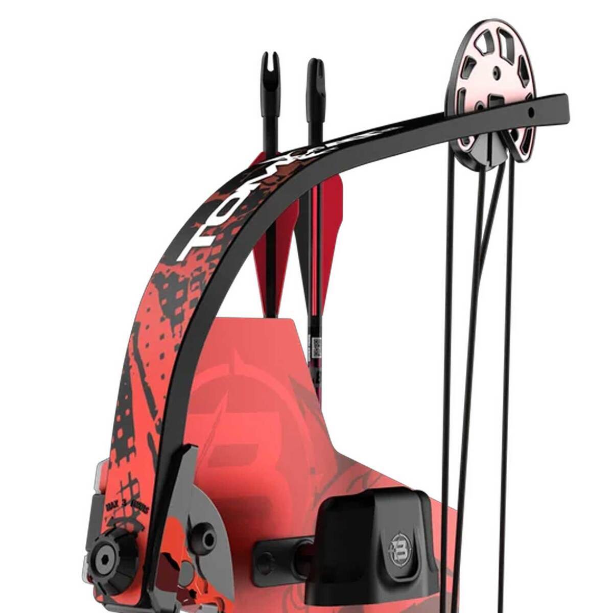 Barnett Tomcat G3 17-22lbs Right Hand Red Youth Compound Bow - Package - Red Barnett Tomcat G3 17-22lbs Right Hand Red Youth Compound Bow - Package - Red